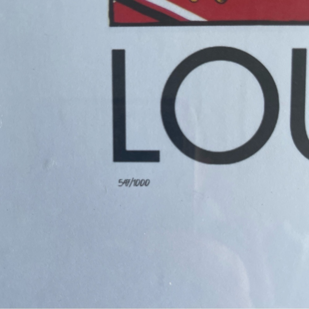 Louis Vuitton Framed Art Print limited Edition numbered - Picture 2 of 5